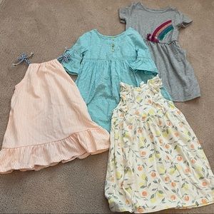 Girls 4T Spring/Summer Dress Bundle